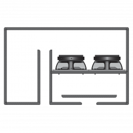 Tannoy VSX 8.2BP пассивный сабвуфер бэнд-пасс 2x8