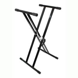 TEMPO KS210 стойка под клавиши с защелкой, двойная рама - 1