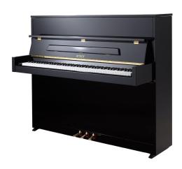 Изображение продукта Petrof P 118S(1)(0801) акустическое пианино, высота 118 см, цвет чёрный полированный