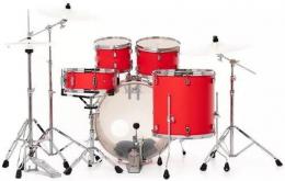 Pearl DMP925S/C899 ударная установка из 5-ти барабанов, цвет Matte Racing Red - 3