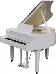 Roland GP 9 PW цифровой рояль премиум класса, длина 151 см, цвет белый полированный - 4