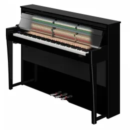 Yamaha NU1XA гибридное цифровое пианино, тип клавиатуры вертикальная фортепианная механика  - 4