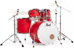 Pearl DMP925S/C899 ударная установка из 5-ти барабанов, цвет Matte Racing Red - 2