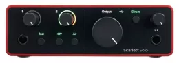 FOCUSRITE Scarlett Solo Studio 4th Gen комплект оборудования для домашней звукозаписи - 9