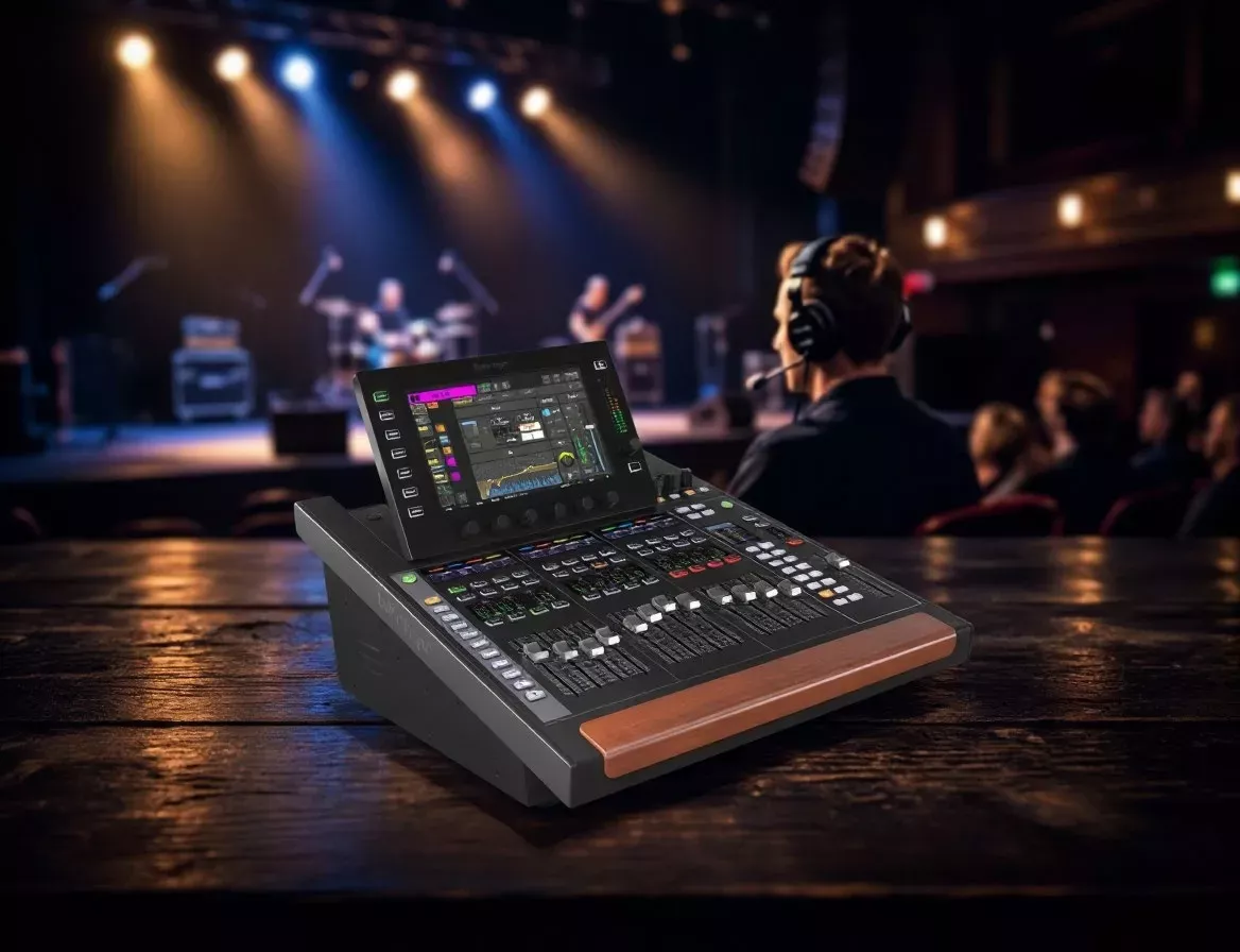 Слоты расширения в микшерном пульте Behringer Wing Compact